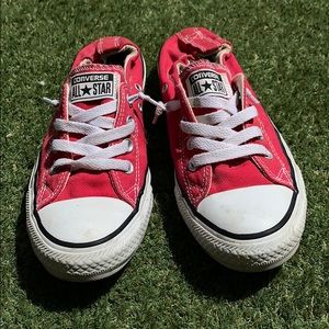 Converse Chuck Taylor shoreline slip varsity red
